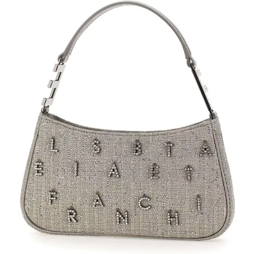 Grey Bags Collection , female, Sizes: ONE SIZE - Elisabetta Franchi - Modalova