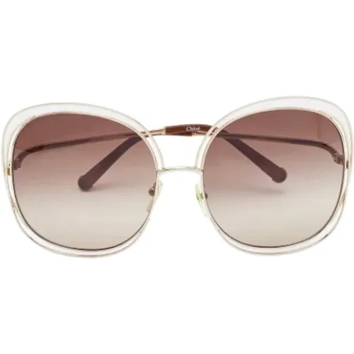 Pre-owned Acetate sunglasses , female, Sizes: ONE SIZE - Chloé Pre-owned - Modalova