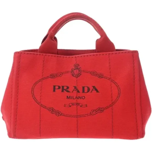 Pre-owned Denim prada-bags , female, Sizes: ONE SIZE - Prada Vintage - Modalova