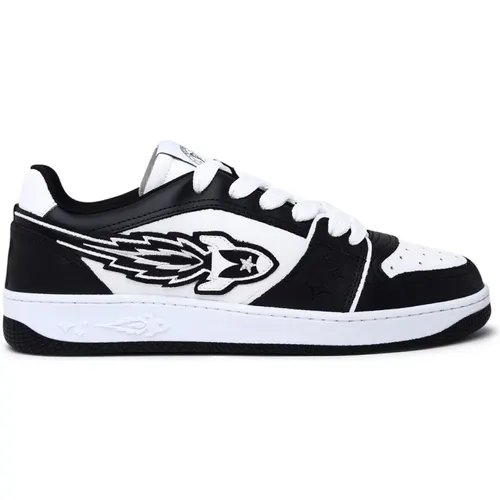 Sneakers Rocket M LOW IN Pelle Nere , male, Sizes: 6 UK - Enterprise Japan - Modalova