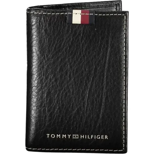 Leather Wallet , male, Sizes: ONE SIZE - Tommy Hilfiger - Modalova