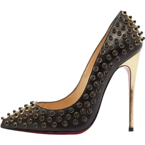 Pre-owned Leder Heels , Damen, Größe: 34 1/2 EU - Christian Louboutin Pre-owned - Modalova