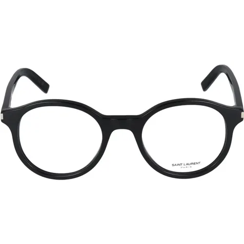 Mode Brille SL 521 OPT,Transparent Grey Eyewear Frames - Saint Laurent - Modalova