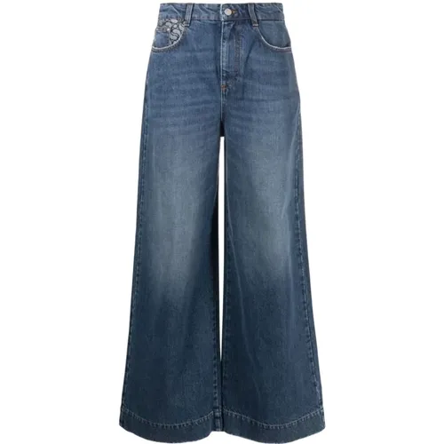 Wide Leg Denim Jeans , female, Sizes: W25 - Stella Mccartney - Modalova