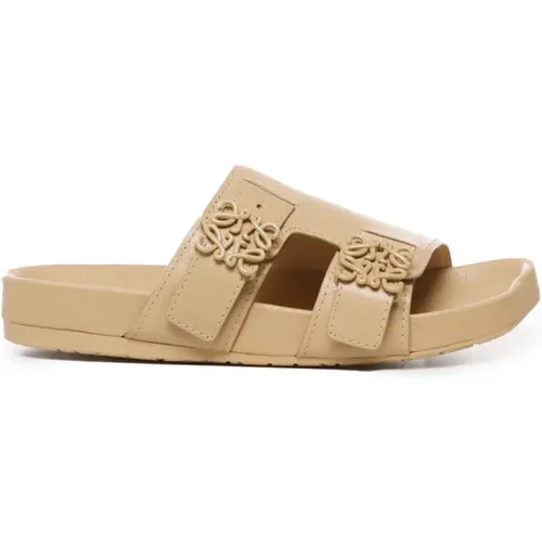 Anagram Schnalle Slide Sandalen - Loewe - Modalova