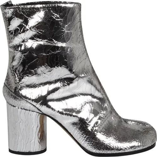 Tabi Broken Mirror Boots , female, Sizes: 3 UK, 8 UK, 5 UK - Maison Margiela - Modalova
