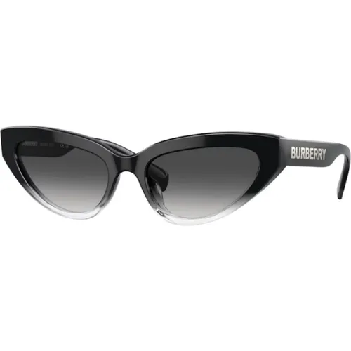 Stilvolle Sonnenbrille für Frauen,Stilvolle Sonnenbrille in Schwarzverlauf - Burberry - Modalova