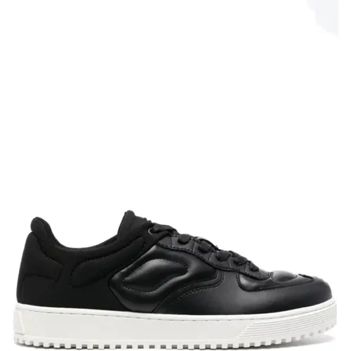Leather Casual Sneaker , male, Sizes: 11 UK, 10 UK, 8 UK, 9 UK - Emporio Armani - Modalova