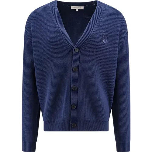 Mens Clothing Knitwear Ss24 , male, Sizes: XL - Maison Kitsuné - Modalova