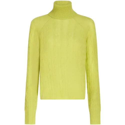 Classic Turtleneck , female, Sizes: L - ETRO - Modalova