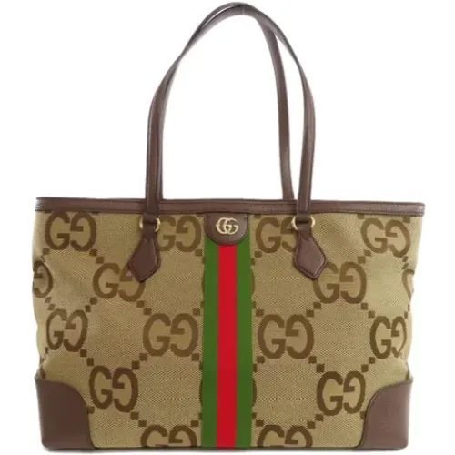 Pre-owned Canvas totes , female, Sizes: ONE SIZE - Gucci Vintage - Modalova