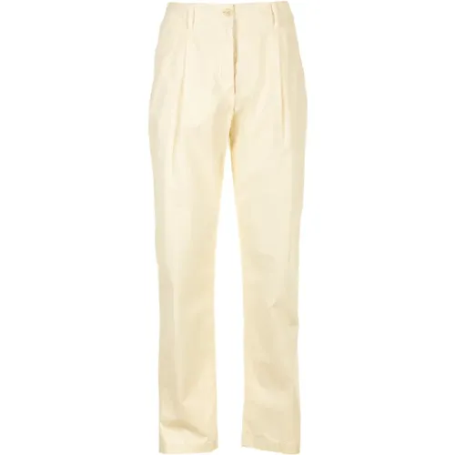 Natural Trousers , female, Sizes: XS - Aspesi - Modalova