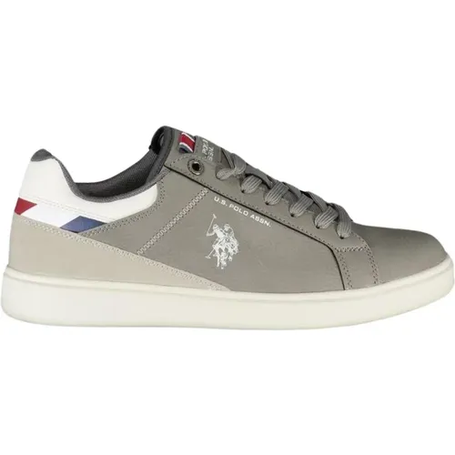 Polyester Sneaker with Contrast Details and Laces , male, Sizes: 11 UK, 9 UK, 10 UK - U.s. Polo Assn. - Modalova