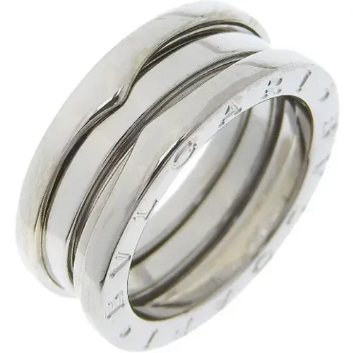 Pre-owned Silver rings , female, Sizes: ONE SIZE - Bvlgari Vintage - Modalova