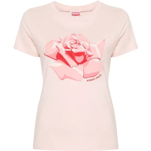 Women's Clothing T-Shirts & Polos Ss24 , female, Sizes: S, M - Kenzo - Modalova