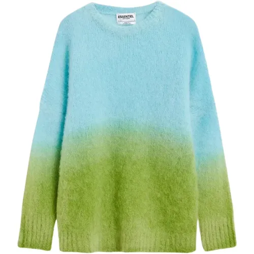 Mohair Knitted Pullover , female, Sizes: S, M - Essentiel Antwerp - Modalova