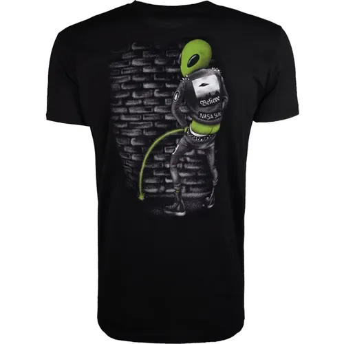 Grafisches Oversize Unisex T-Shirt - Domrebel - Modalova