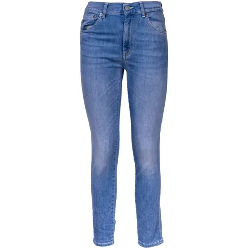 Slim-fit Denim Jeans , Damen, Größe: W28 - Dondup - Modalova