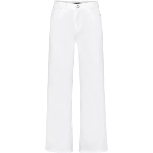Weiße Denim Jeans , Damen, Größe: W25 - Frame - Modalova