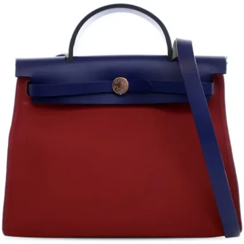 Pre-owned Canvas totes , female, Sizes: ONE SIZE - Hermès Vintage - Modalova