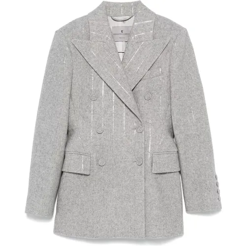 Stylish Jacket with Unique Design , female, Sizes: M, 2XS, S, XS - Ermanno Scervino - Modalova