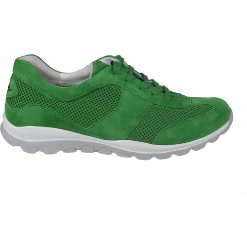 Grüner Rolling Walking Sneaker für Frauen , Damen, Größe: 42 EU - Gabor - Modalova