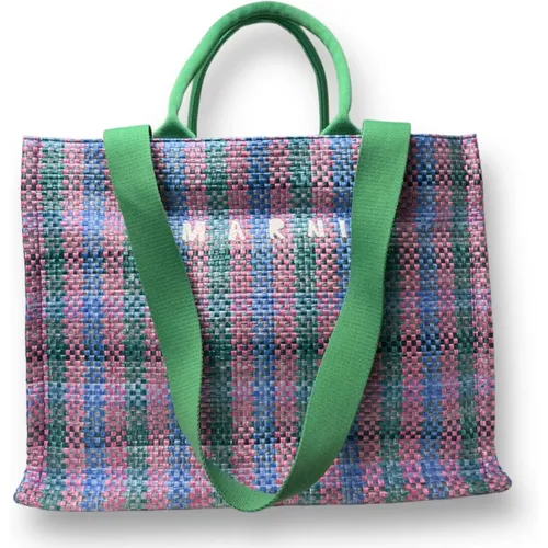 Shoulder Bag Shopping , female, Sizes: ONE SIZE - Marni - Modalova