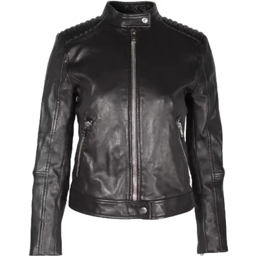 Pre-owned Leather outerwear , female, Sizes: XS - Prada Vintage - Modalova