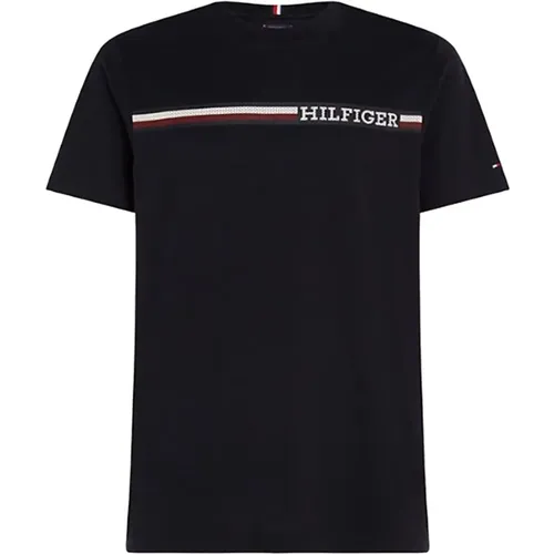 Modern Iconic T-shirts and Polos , male, Sizes: 2XL, M, S, XL, L - Tommy Hilfiger - Modalova