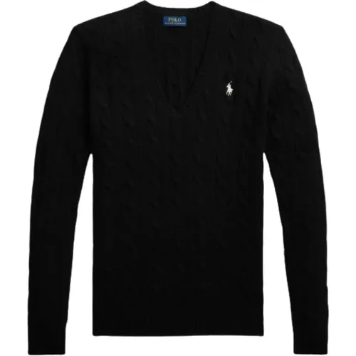 Twisted Kimberly Cashmere Wool Sweater , female, Sizes: M, XL, 2XL - Polo Ralph Lauren - Modalova