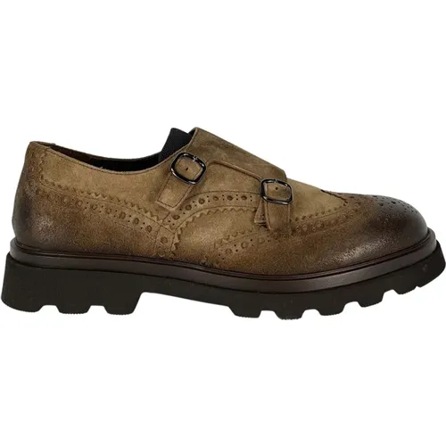 Buckle shoes , male, Sizes: 8 1/2 UK, 8 UK, 10 UK - Doucal's - Modalova