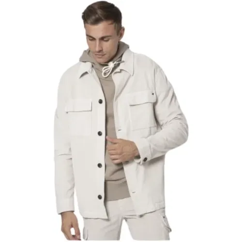 Cordhemd in Beige , Herren, Größe: 5XL - Mason's - Modalova