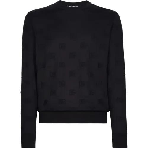 Sweaters for Men , male, Sizes: M, L - Dolce & Gabbana - Modalova