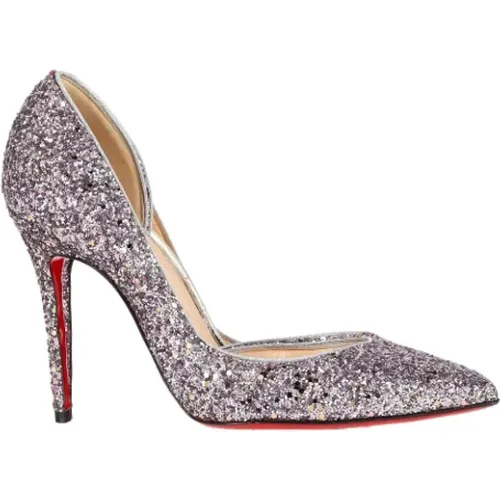 Pre-owned Leather heels , female, Sizes: 4 UK - Christian Louboutin Pre-owned - Modalova