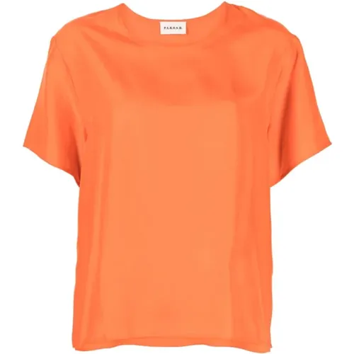 Silk T-shirts and Polos , female, Sizes: L, M - P.a.r.o.s.h. - Modalova