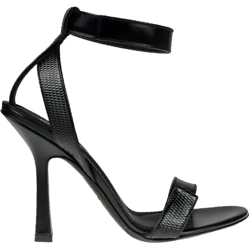 Leder Sandalen , Damen, Größe: 37 EU - Dsquared2 - Modalova