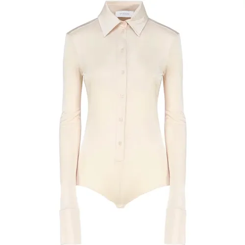 White Shirt-inspired Top , female, Sizes: S - SPORTMAX - Modalova