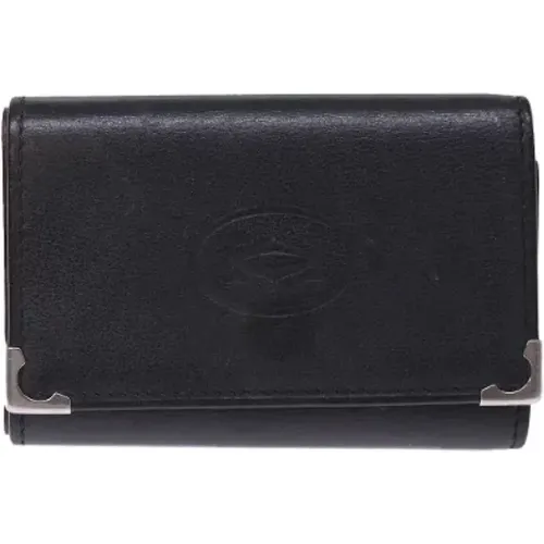 Pre-owned Leather wallets , female, Sizes: ONE SIZE - Cartier Vintage - Modalova