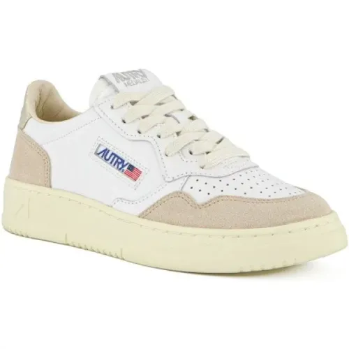 Vintage-inspirierte Low-Top-Sneaker , Damen, Größe: 40 EU - Autry - Modalova