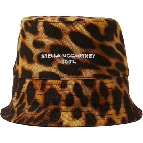 Leopard Print Bucket Hat - Stella Mccartney - Modalova