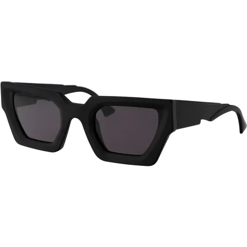 Stylish Sunglasses with Maske F3 Design , male, Sizes: 52 MM - Kuboraum - Modalova