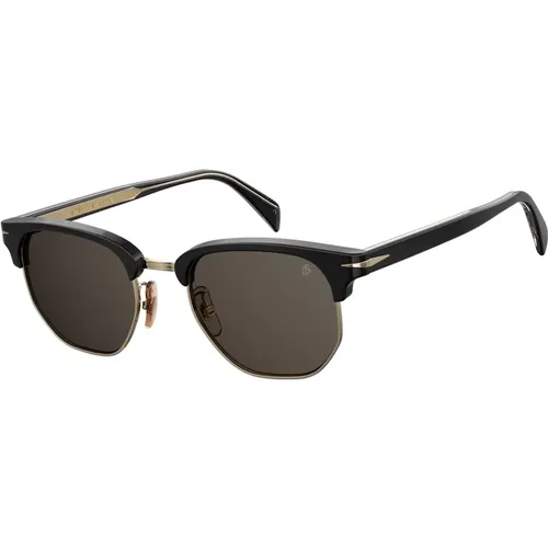Grey Sunglasses DB 1002/S,Db 1002/S Sunglasses Dark Havana/Green - Eyewear by David Beckham - Modalova