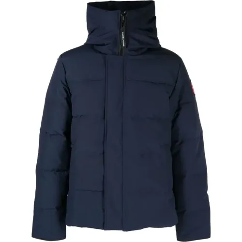 Down-Filled Hooded Coat , male, Sizes: L, M, XL, S - Canada Goose - Modalova