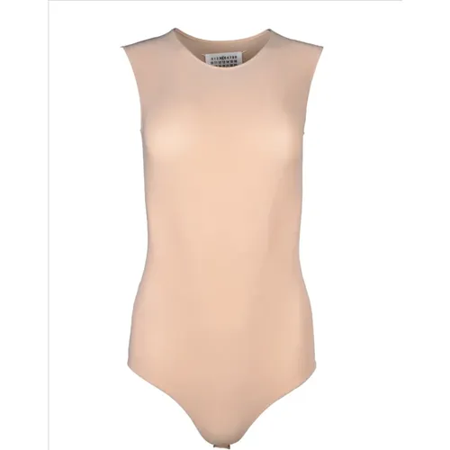 Sleeveless Bodysuit , female, Sizes: XS, 3XS, 2XS - Maison Margiela - Modalova