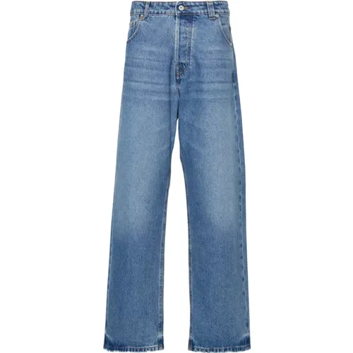 Light Denim Jeans with Worn Finish , male, Sizes: W31, W30, W32 - Jacquemus - Modalova