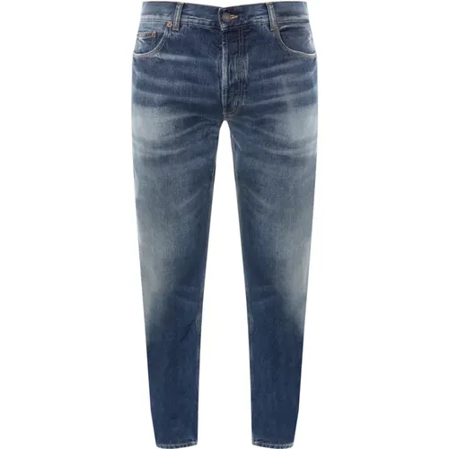 Straight Leg Jeans , male, Sizes: W31, W30, W33, W32 - Saint Laurent - Modalova