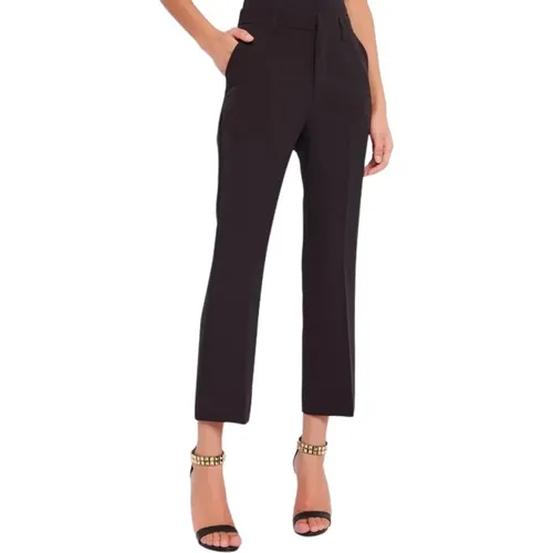 Stretch Cropped Trousers , female, Sizes: L, M - Gaudi - Modalova