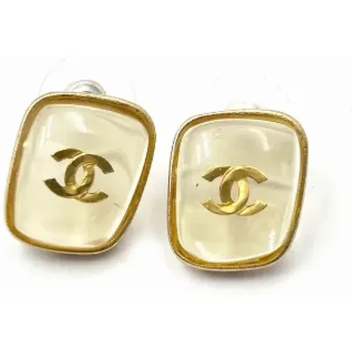 Pre-owned Fabric earrings , female, Sizes: ONE SIZE - Chanel Vintage - Modalova