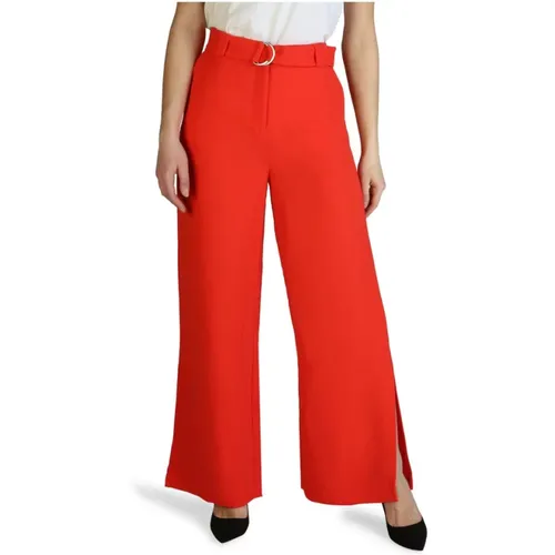 Wide Trousers , female, Sizes: 2XS - Armani Exchange - Modalova