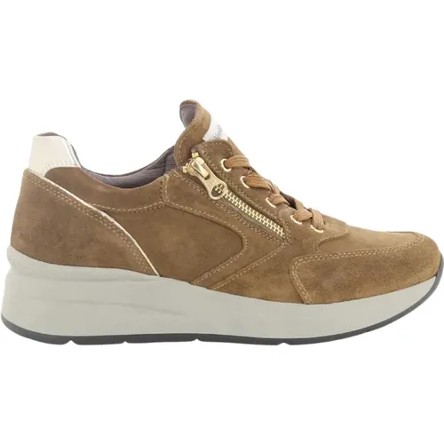 Damenschuhe Cognac I308371D , Damen, Größe: 37 EU - Nerogiardini - Modalova